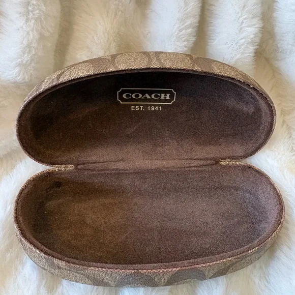 Coach Black and Brown Sunglasses with Case - Picture 2 of 6